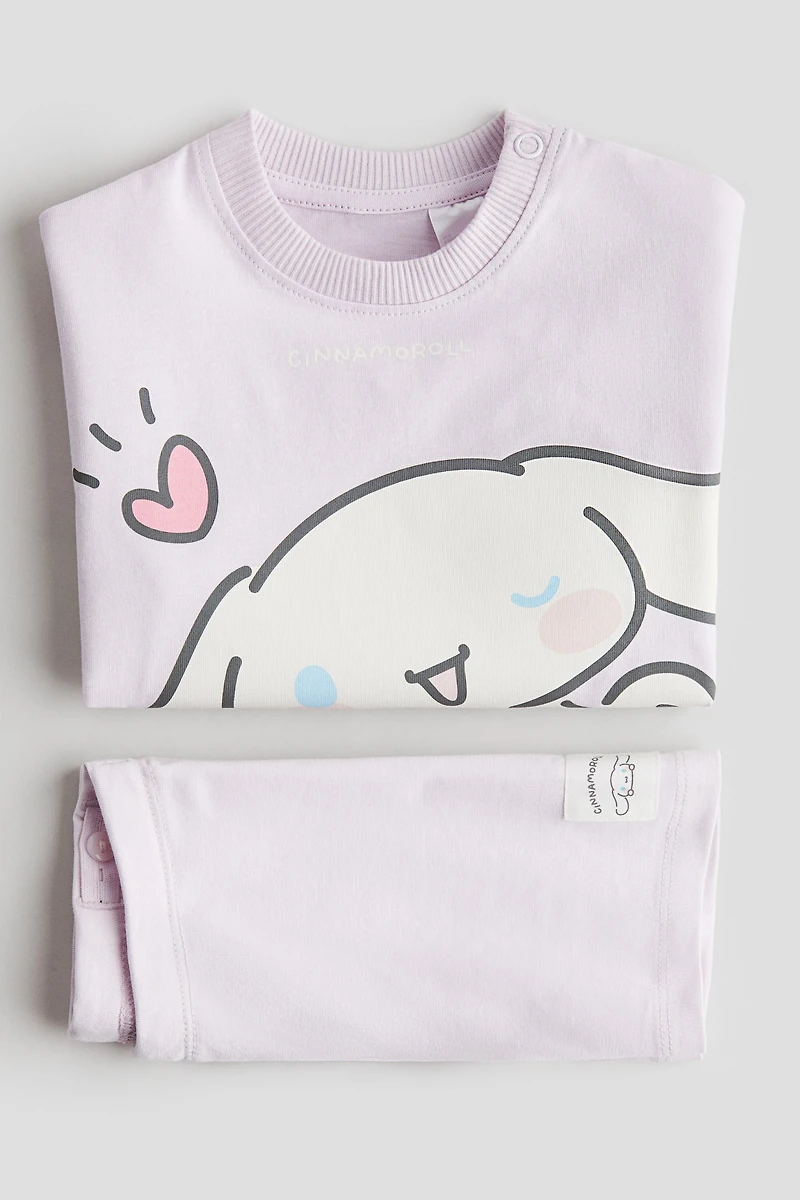 2-Piece Printed Cotton Set