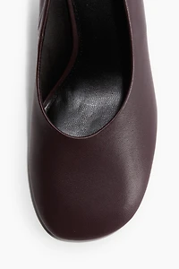 Escarpins en cuir