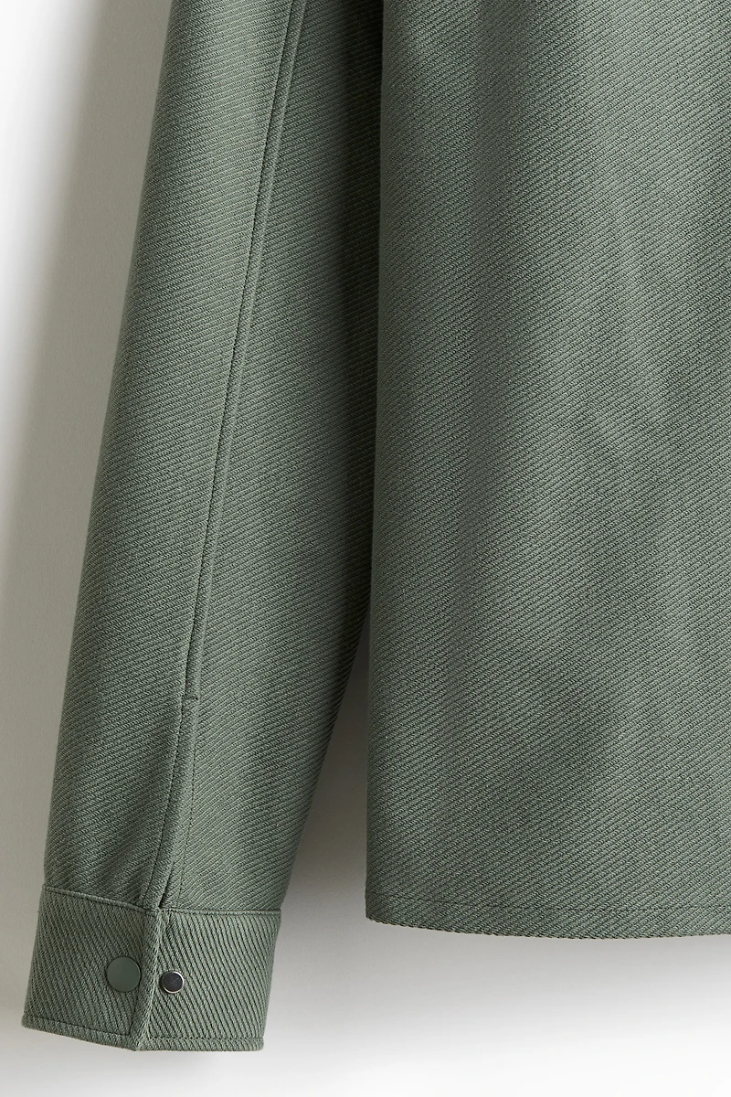 Regular Fit Cotton Overshirt