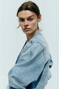 Cropped Denim Jacket