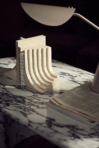 Stoneware Bookend