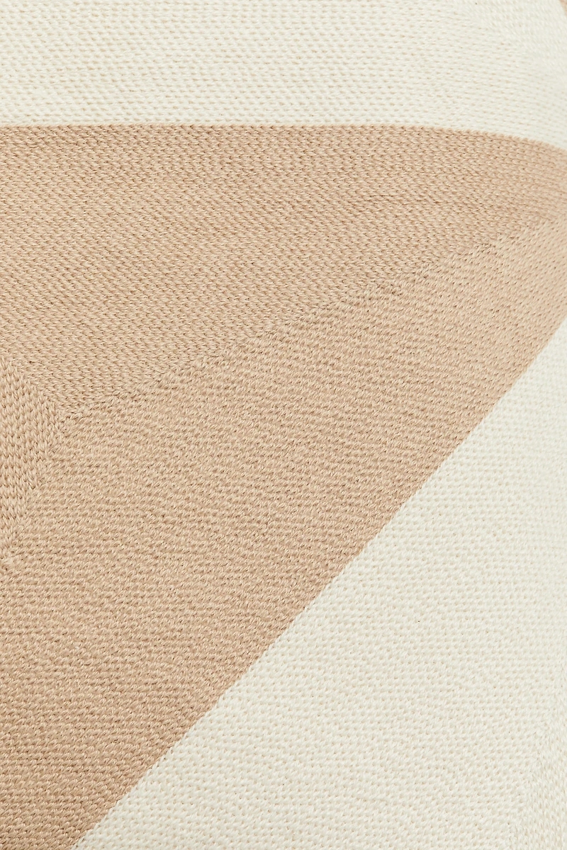 Housse de coussin à motif