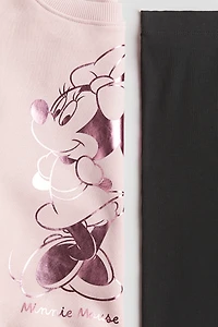 2-Piece Sweatshirt and Leggings Set