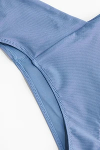 Culotte de bikini échancrée Taille Haute