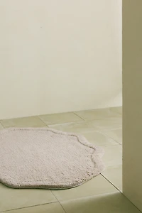 Tapis de bain en coton touffeté