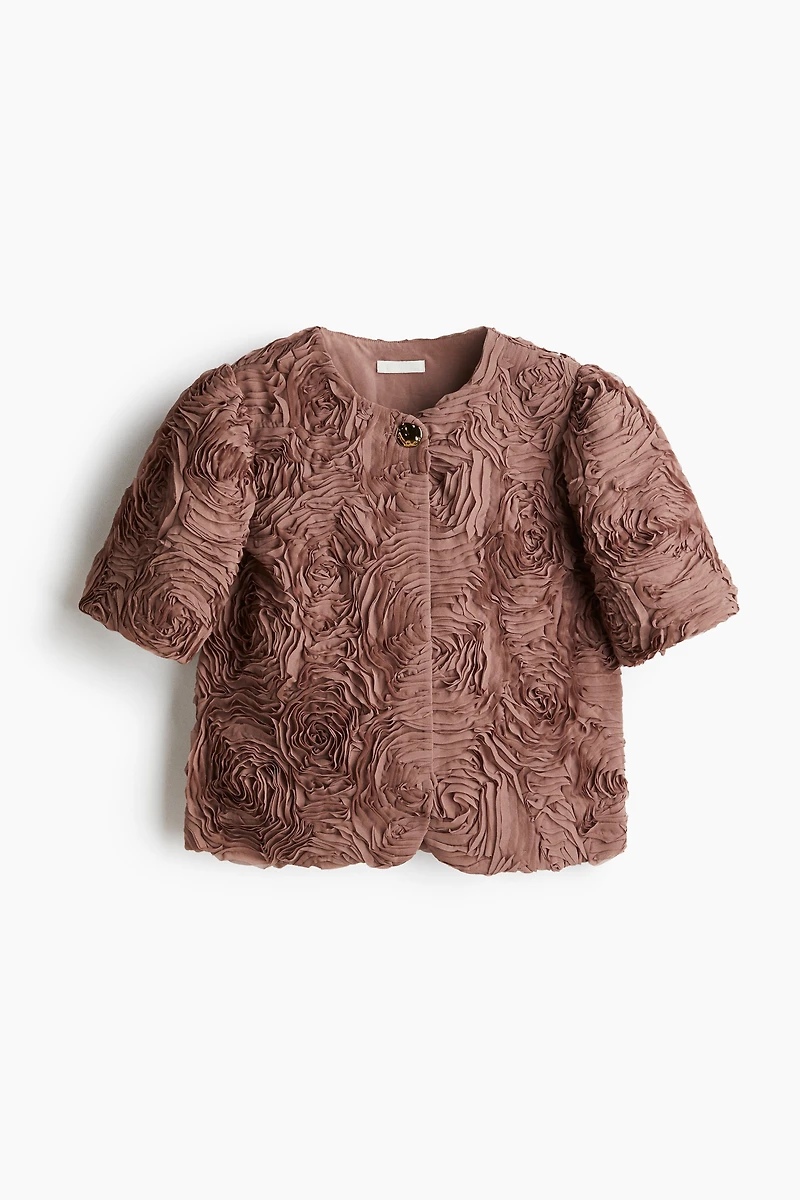 Veste avec appliqués