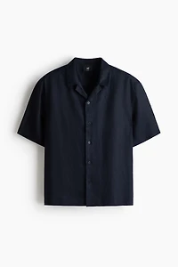 Relaxed-Fit Linen Resort Shirt