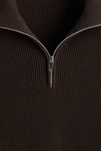 Regular Fit Half-Zip Sweater
