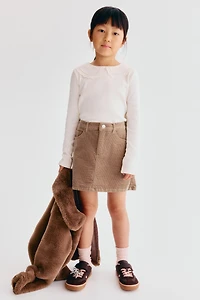 Corduroy Skirt