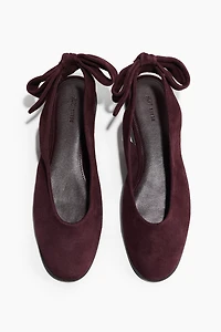 Suede Slingbacks