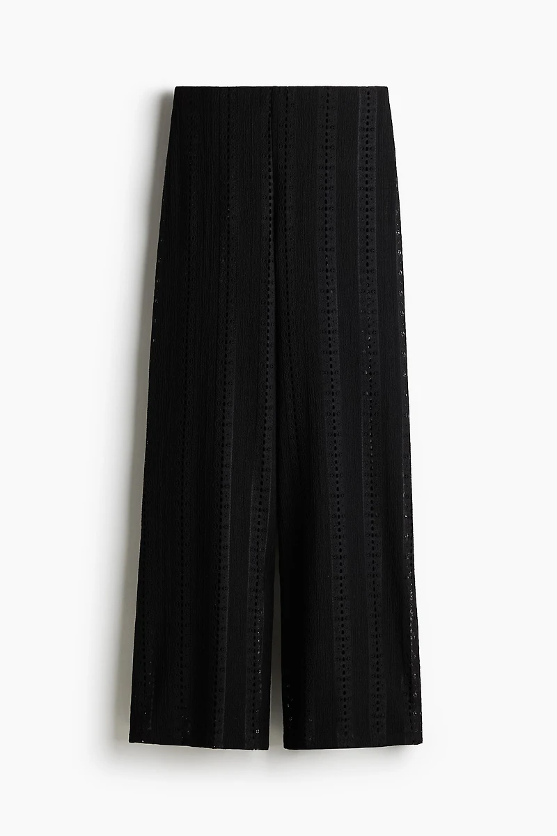 Lace Jersey Pants