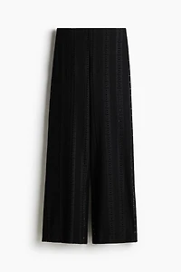 Lace Jersey Pants