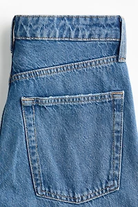 Jean large taille haute
