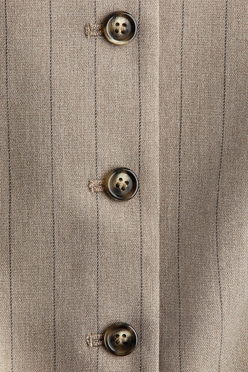 Long gilet sans manches