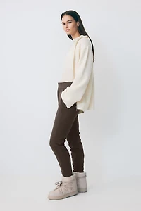 Pantalon de ski à l'intérieur brossé