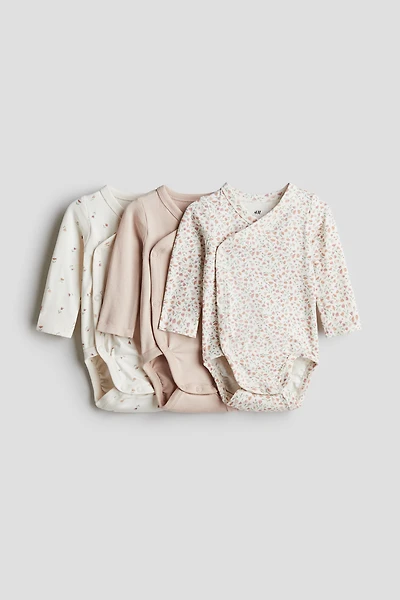 3-pack Wrapover Bodysuits