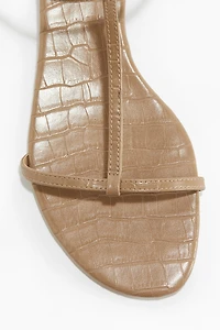 Strappy sandals