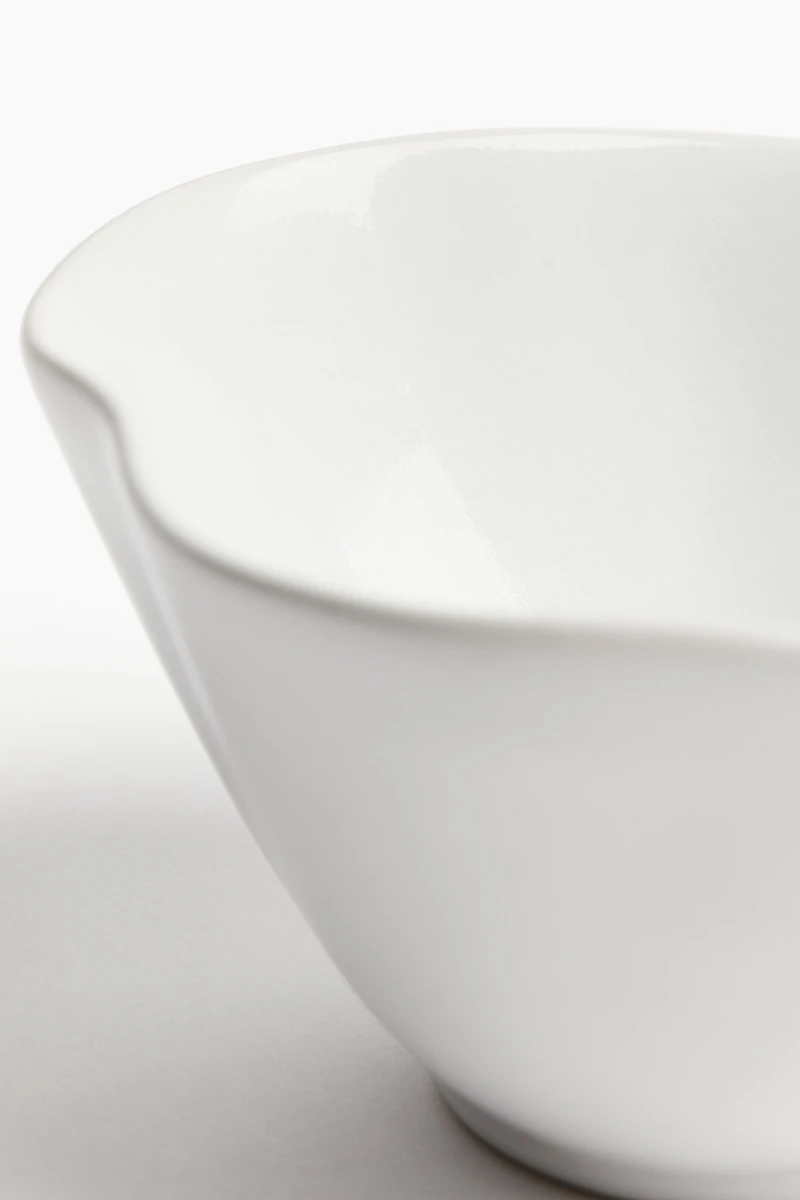 Glazed Stoneware Bowl