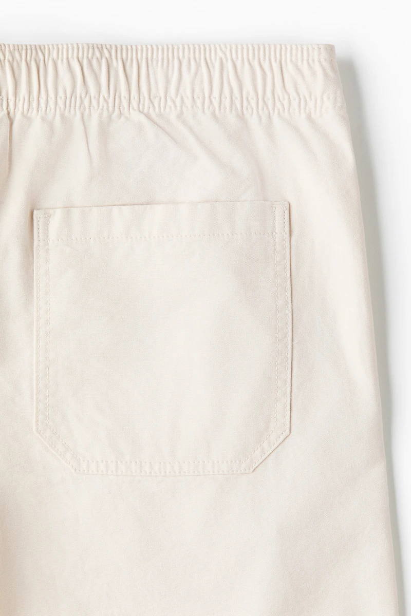 Loose-Fit Cotton Canvas Pants