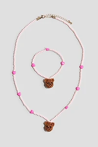 2-Piece Beaded Jewelry Set