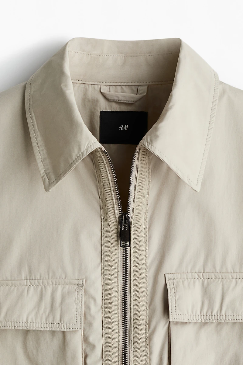 Loose Fit Utility Jacket