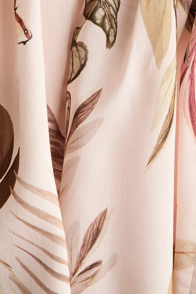 Smocked-Bodice Dress