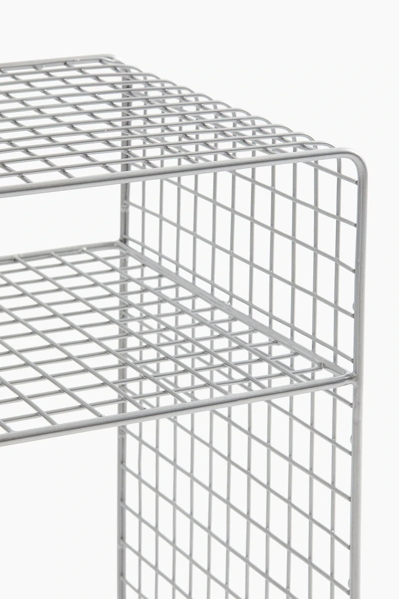 Metal Wire Nightstand