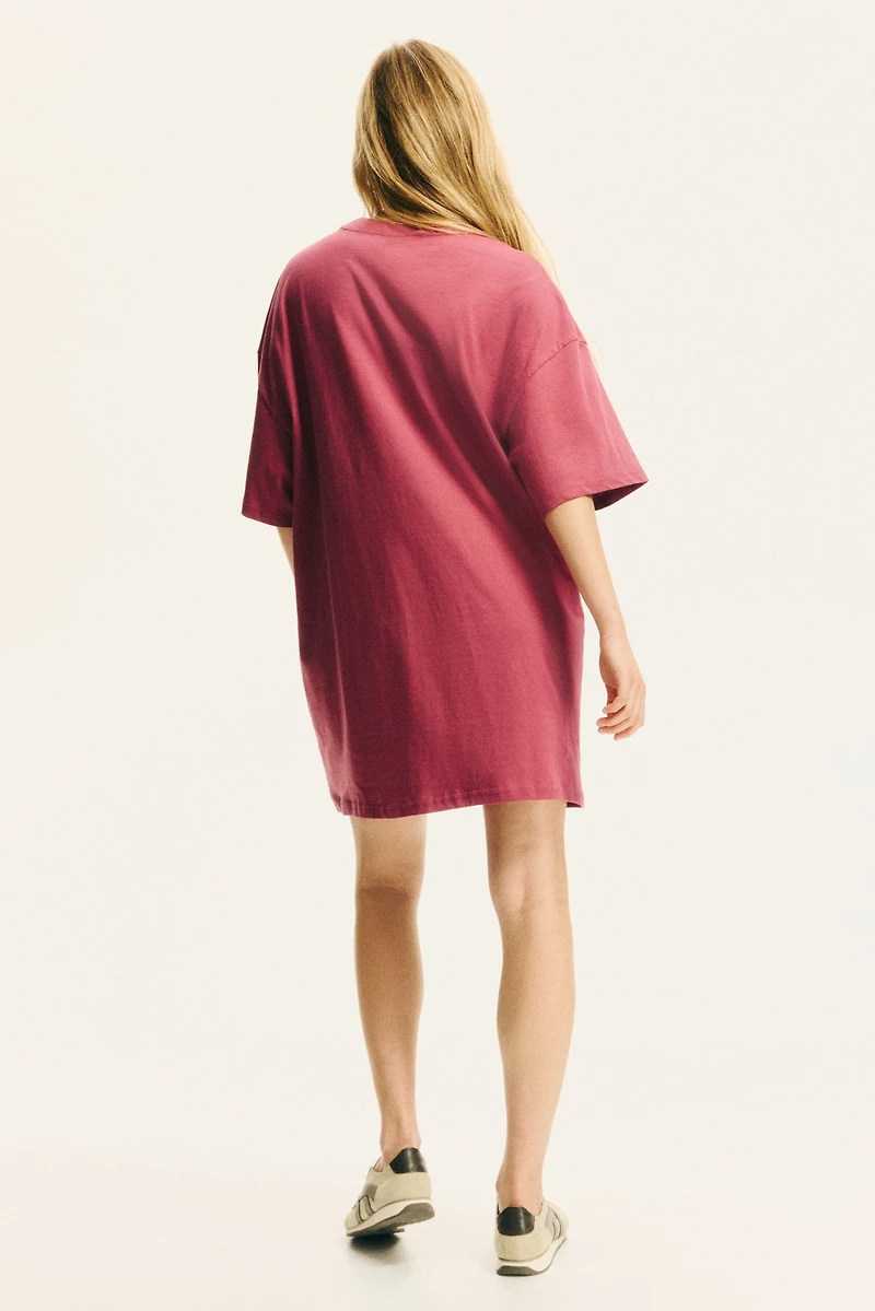 Oversized T-shirt Dress