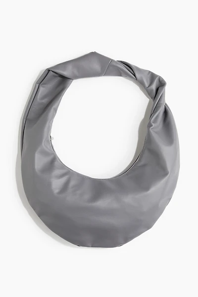 Twisted-Strap Shoulder Bag