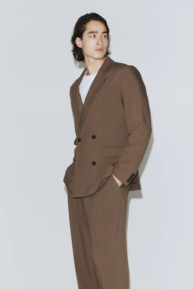 Wrinkle-Resistant Relaxed-Fit Suit jacket