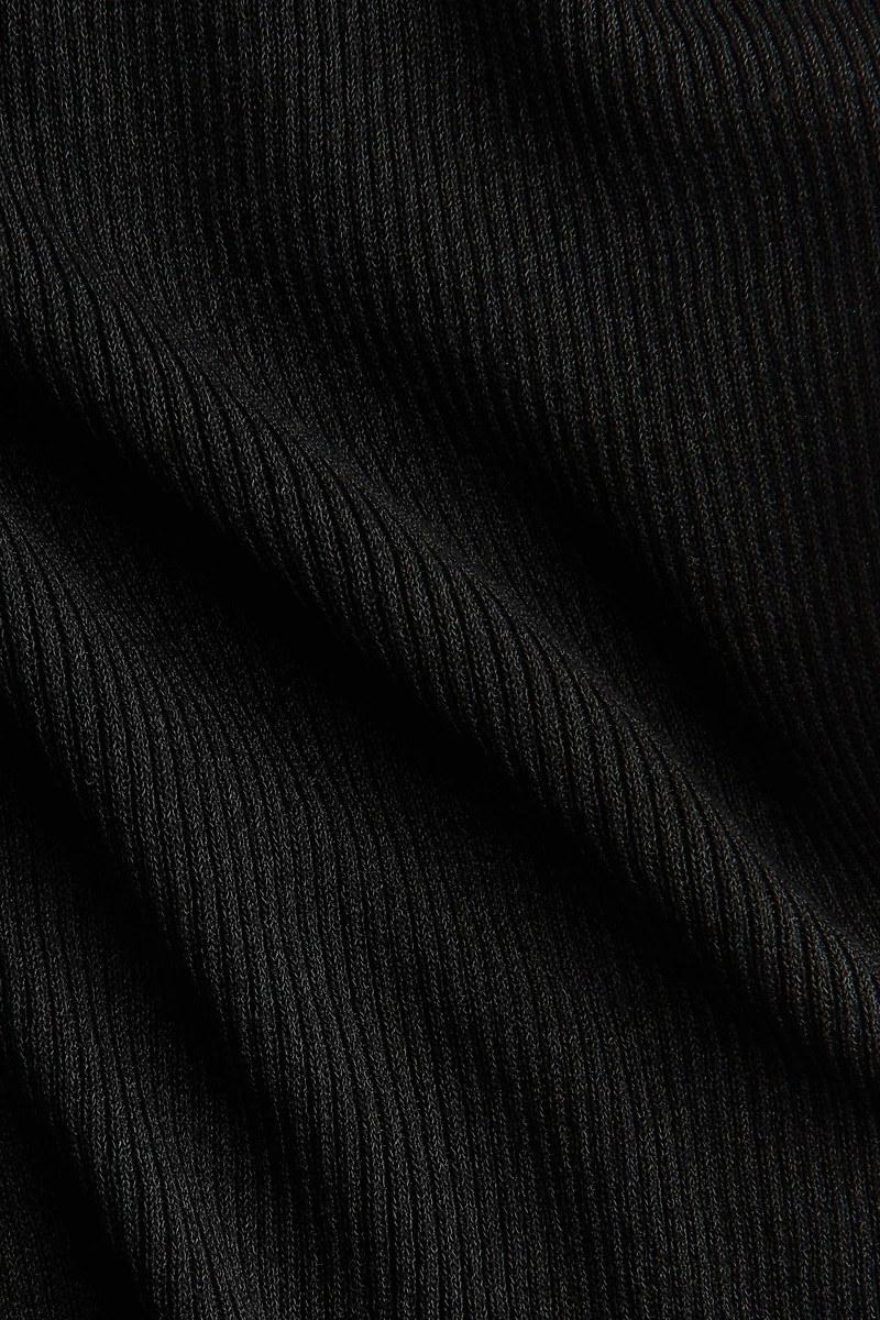 Rib-Knit Shorts
