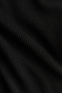 Rib-Knit Shorts