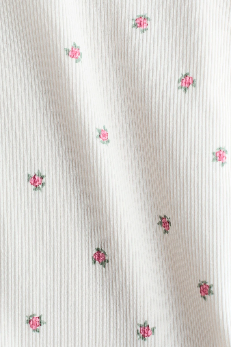 Ensemble 2 pièces en coton côtelé