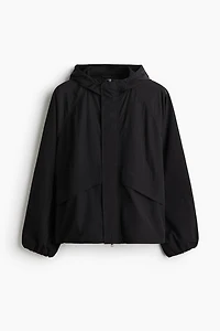 Loose-Fit Nylon Windbreaker