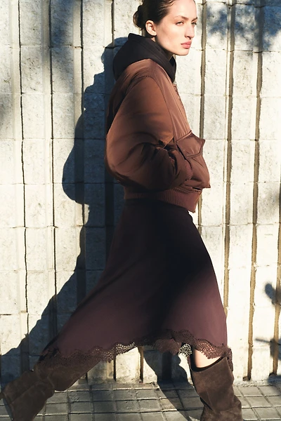 Padded Bomber Jacket