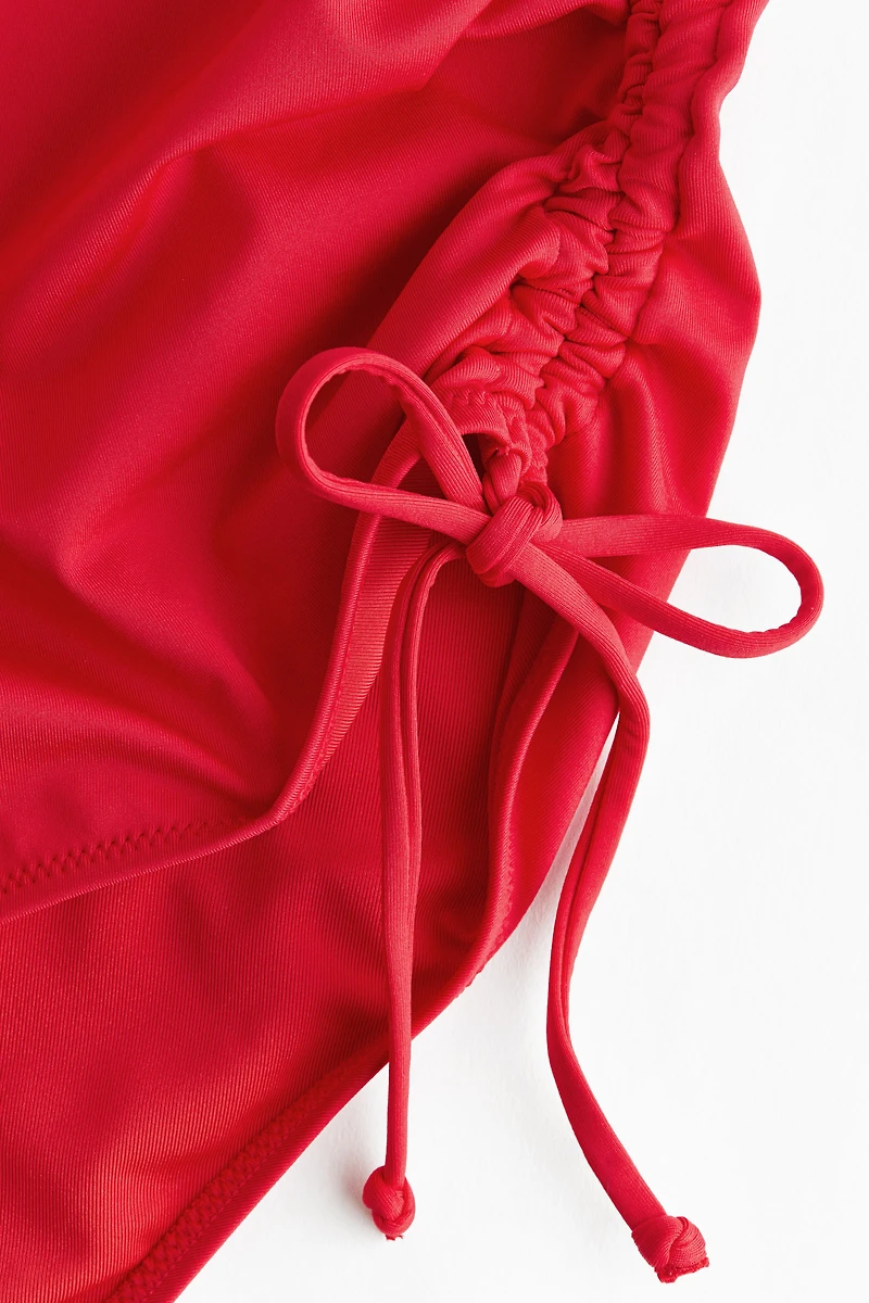 MAMA Padded-Cup High-Leg Swimsuit