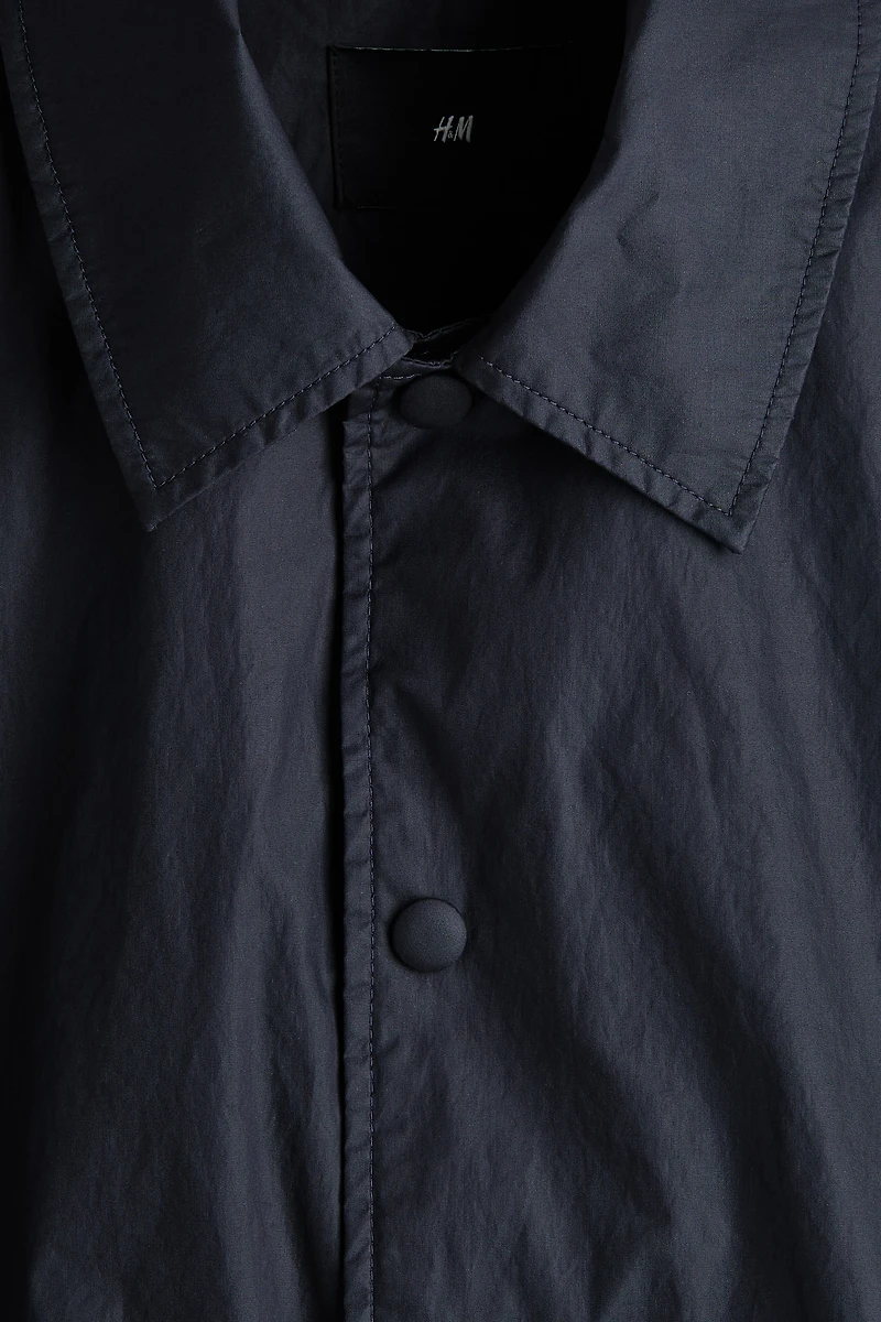 Cotton Jacket with Collar