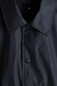 Cotton Jacket with Collar
