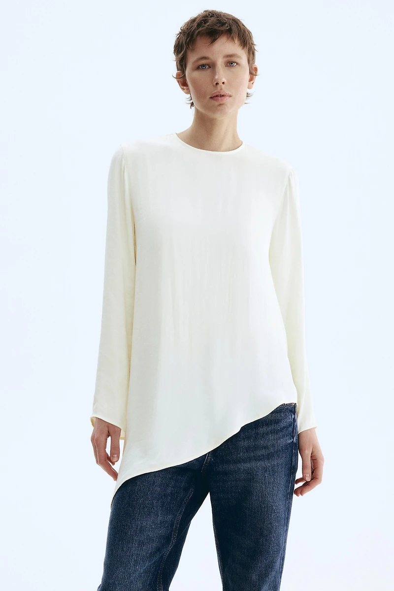 Blouse asymétrique
