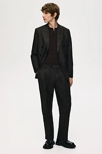 Regular-Fit Wool-Blend Suit Pants