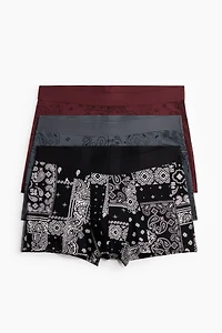 3-Pack Short Cotton Boxer Briefs