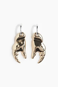 Claw-Pendant Earrings