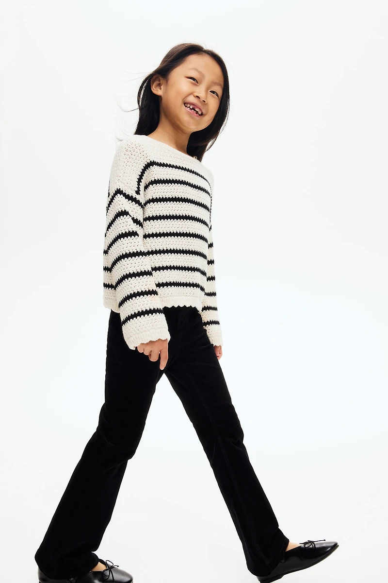 Flared Corduroy Treggings