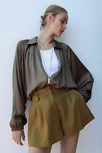 Dress Shorts with Belt
