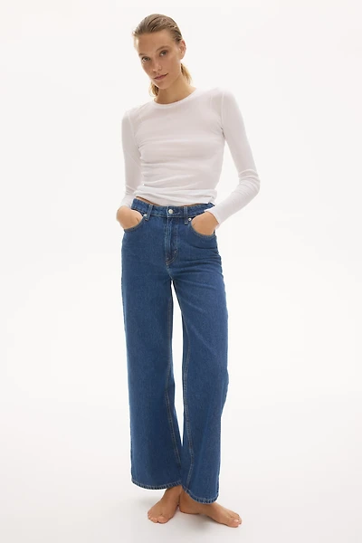 Ava Ultra High Rise Wide Leg Jeans