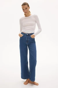 Ava Ultra High Rise Wide Leg Jeans