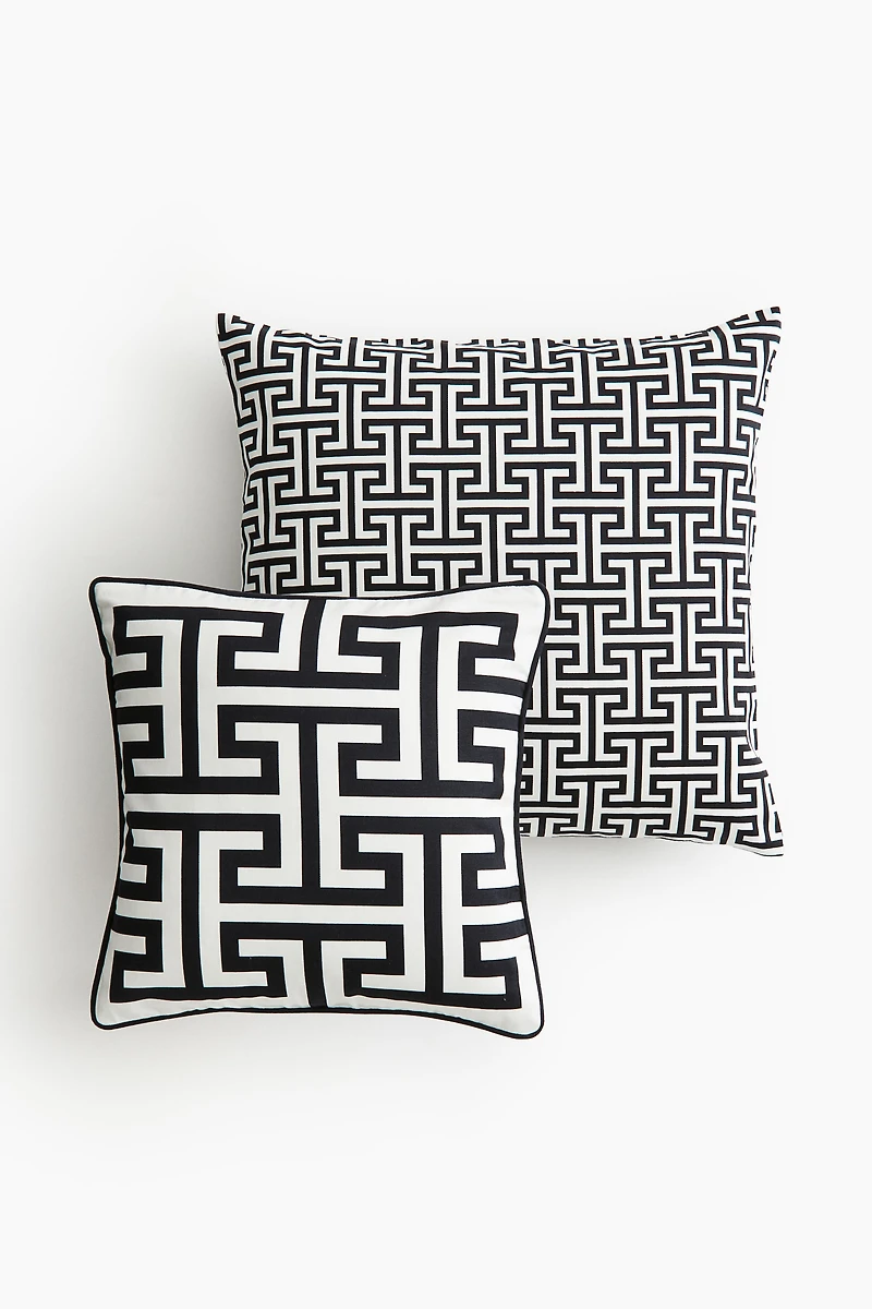 2-pack Cotton Cushion Covers