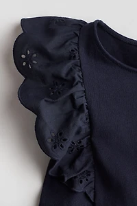 Robe à volants en coton