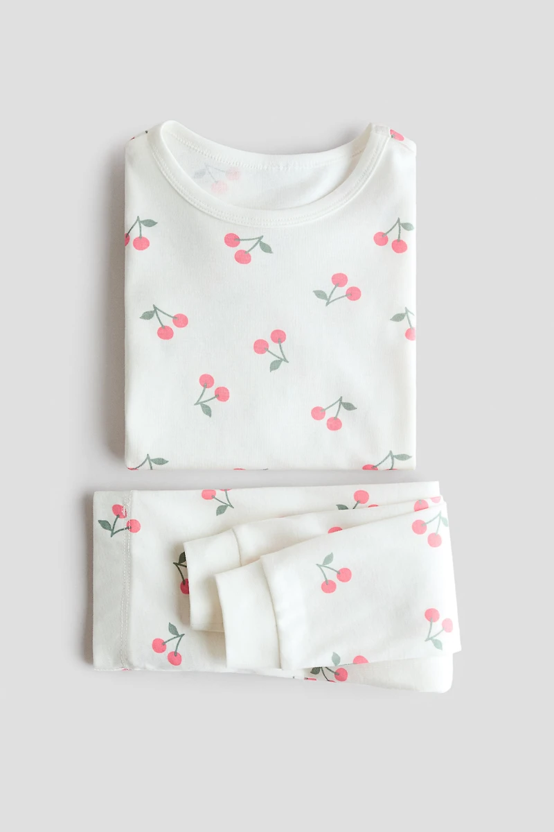 Pyjama confortable en coton imprimé