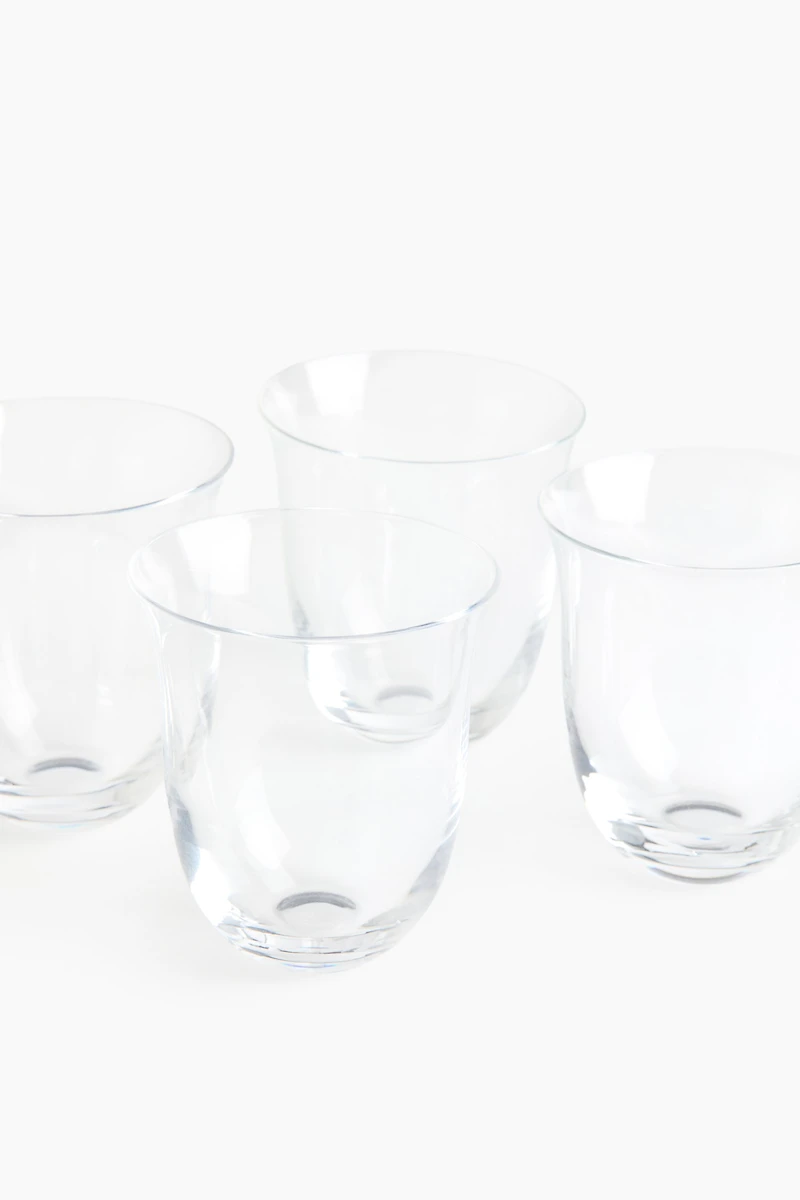 4-Pack Delicate Beverage Glasses